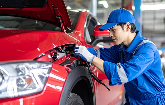 車の修理・レンタカーの手配支援